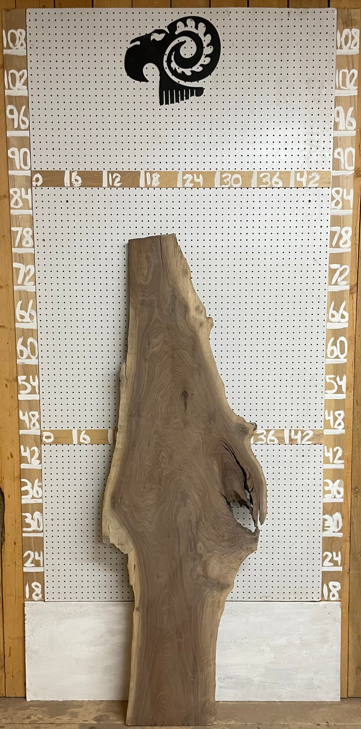 Black Walnut Live Edge Slab